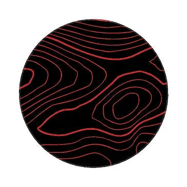 Rigid 360 Series 4" Light Cover Topo Overlays - Universal StickerFab