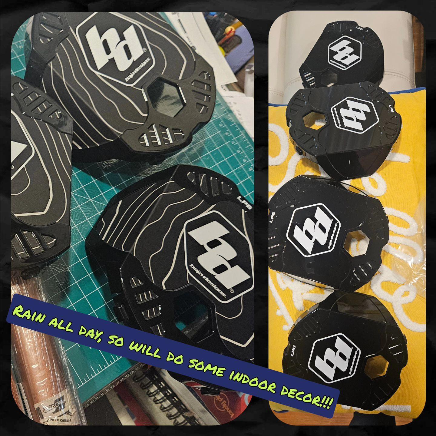 Baja Designs LP6 Topo Light Cover Overlays  - Universal StickerFab