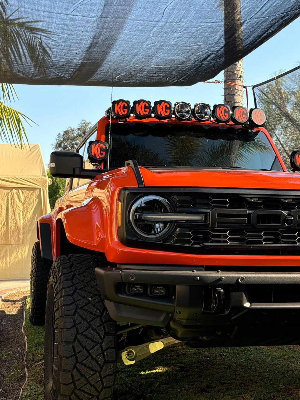 KC HiLITES Pro6 / Titan Gravity Light Cover Overlays - Universal StickerFab