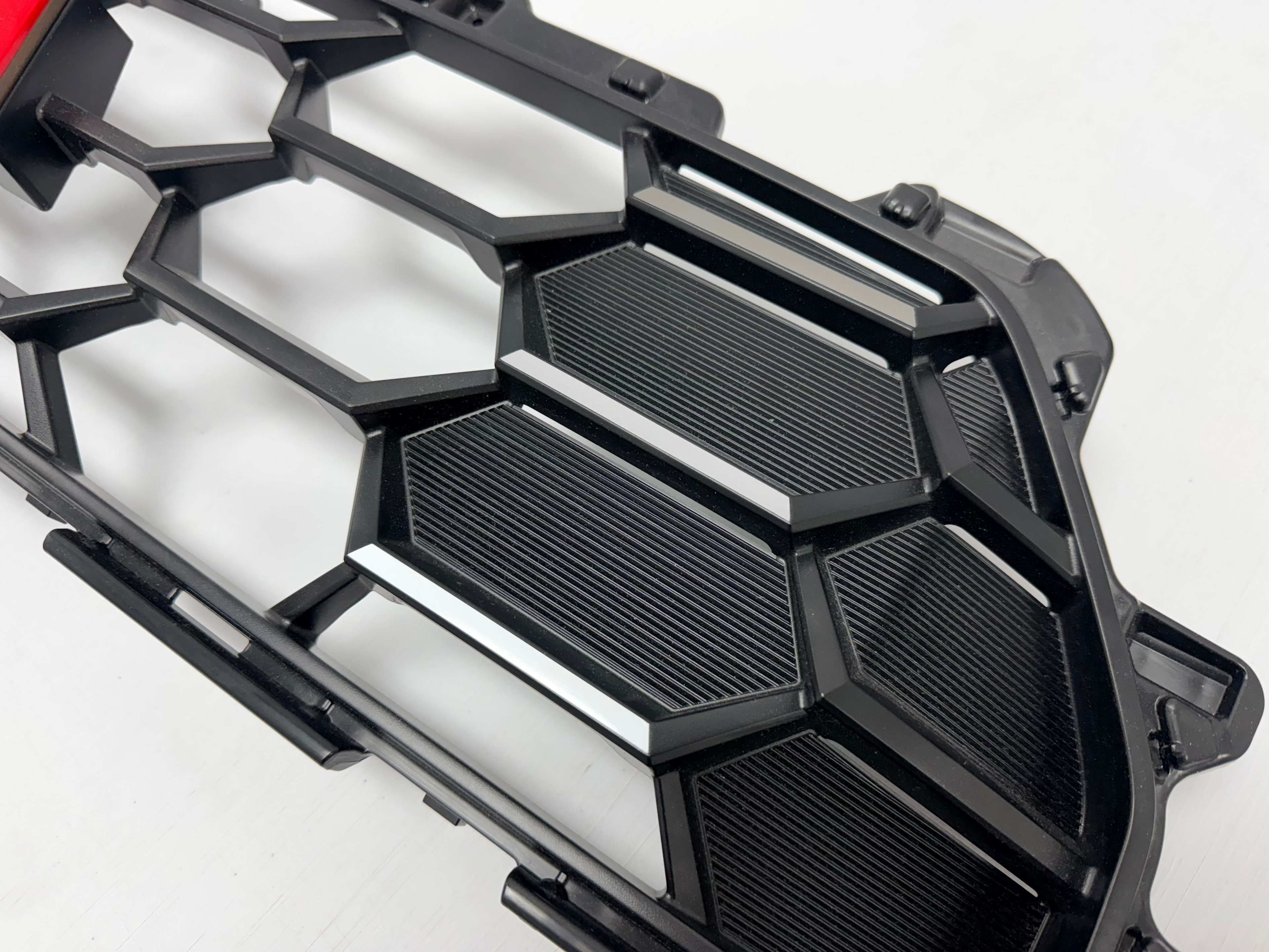 Tri Color TRD Style Grille Overlays - 2025+ 4Runner (TRD Grille) StickerFab