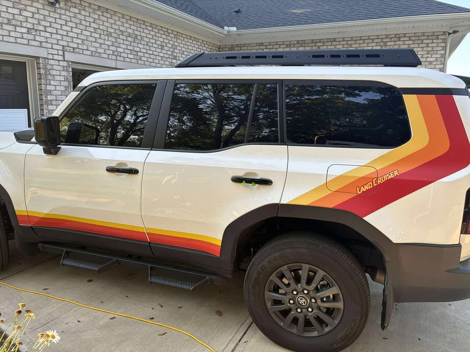 Lower Door Protector (Printed Designs) - 2024+ Land Cruiser StickerFab