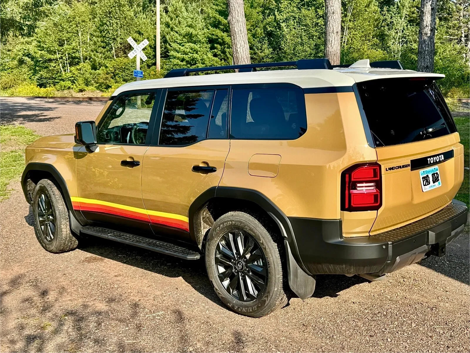 Lower Door Protector (Printed Designs) - 2024+ Land Cruiser StickerFab