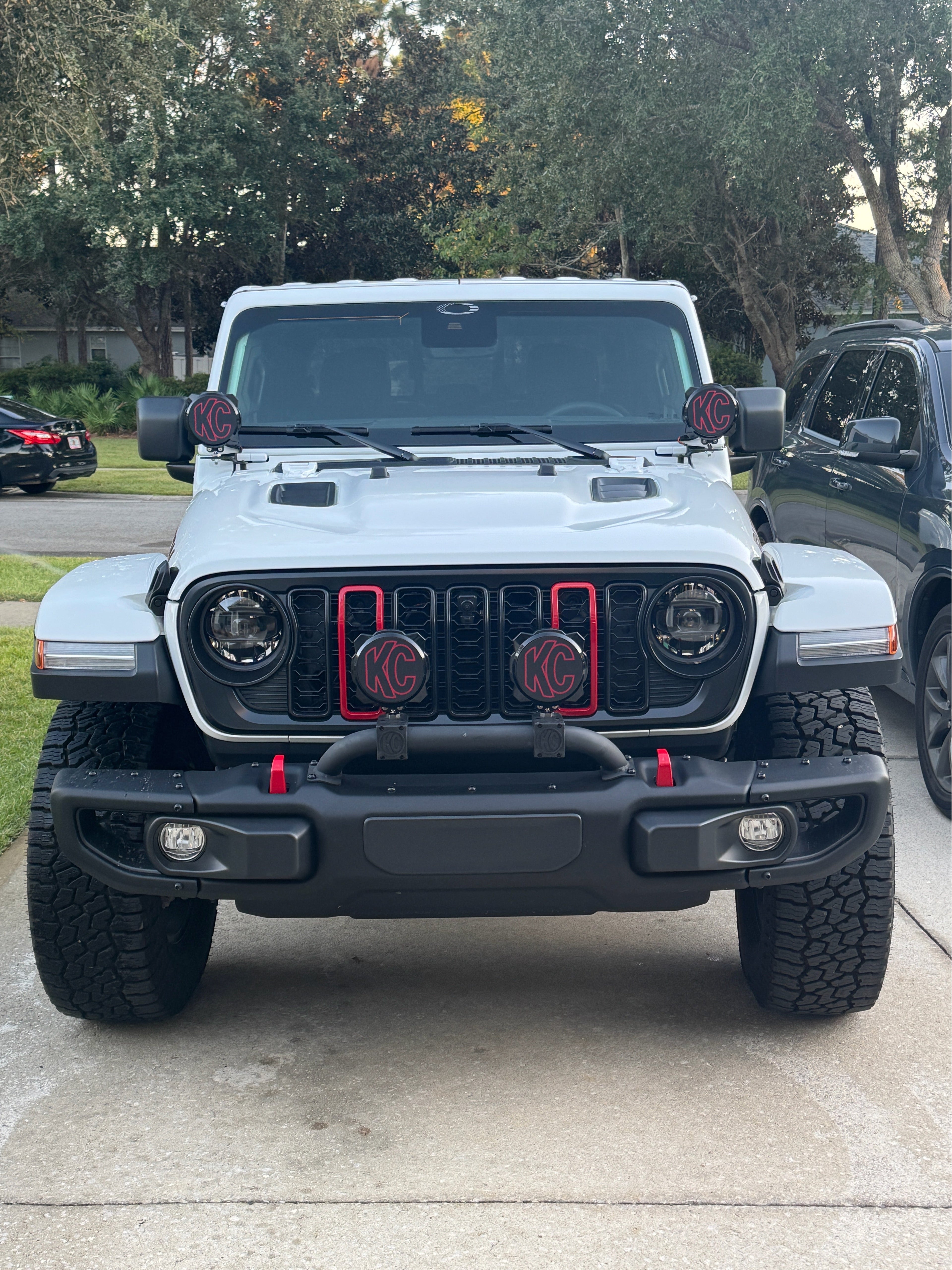 KC HiLITES Pro6 / Titan Gravity Light Cover Overlays - Universal StickerFab