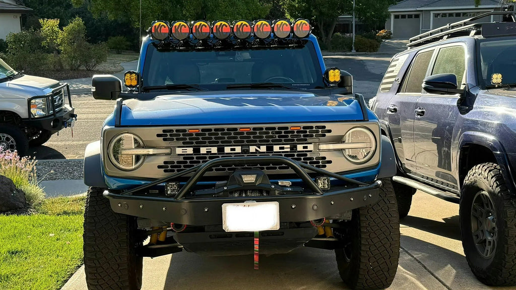 KC HiLITES Pro6 / Titan Gravity Light Cover Overlays - Universal StickerFab