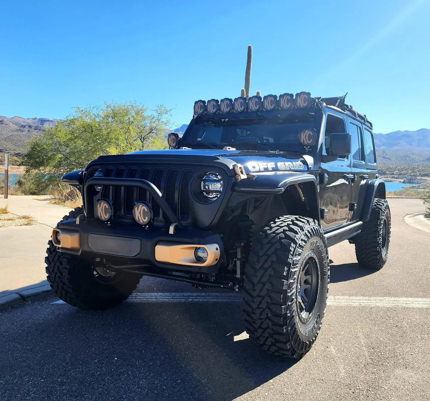 KC HiLITES Pro6 / Titan Gravity Light Cover Overlays - Universal StickerFab