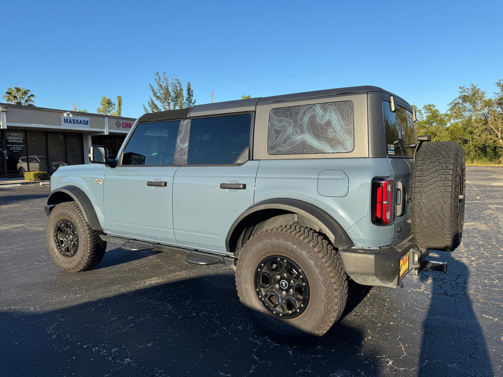 Topo B Pillar Protection Kit - 2021+ Bronco StickerFab