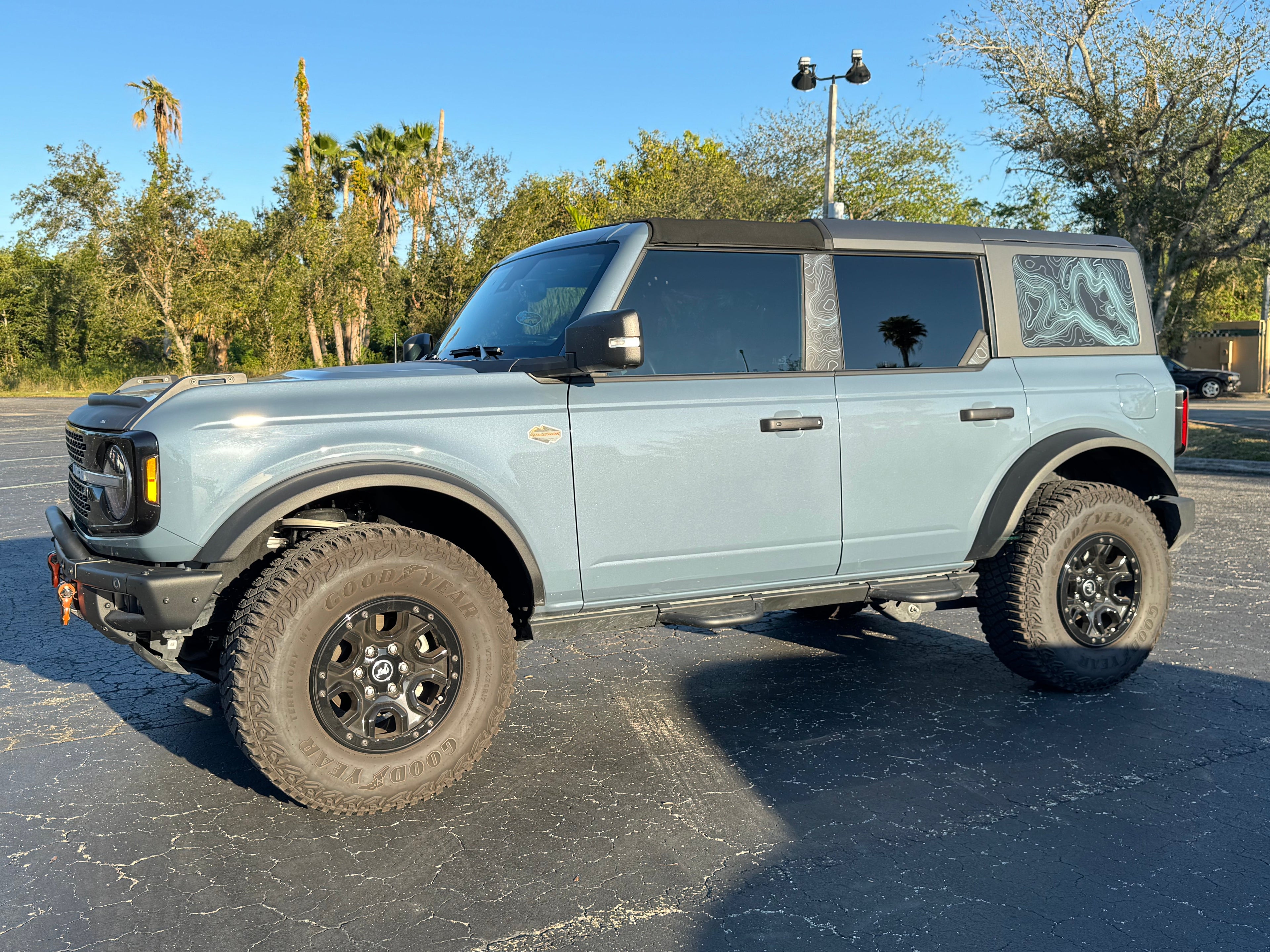 Topo B Pillar Protection Kit - 2021+ Bronco StickerFab