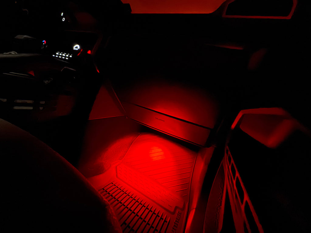 OE Style Footwell LED Lighting Kit - 2024+ Land Cruiser / Tacoma / 2025+ 4Runner StickerFab