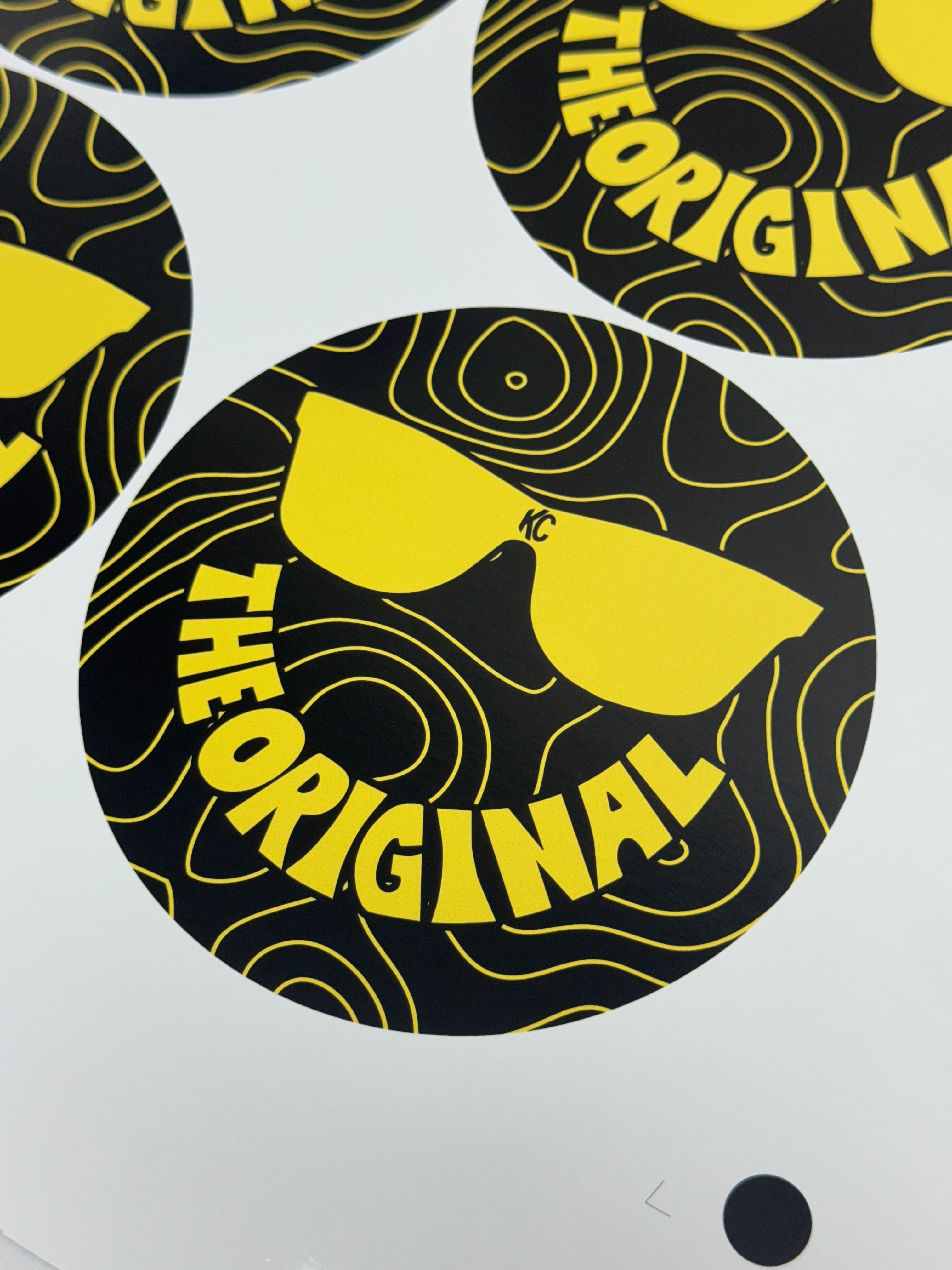 KC HiLITES Pro6 / Titan Gravity Light Cover Topo Overlays (Pair) - Universal StickerFab