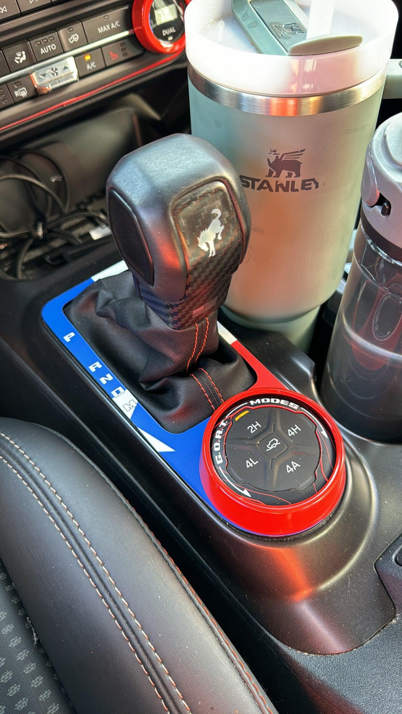 Automatic Shifter Overlay (Printed Series) - 2021+ Bronco Automatic StickerFab