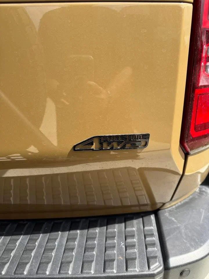 FULL TIME 4WD Acrylic Laser Series Tailgate Badge - 2024+ Land Cruiser / GX550 / 2025+ 4Runner Limited StickerFab