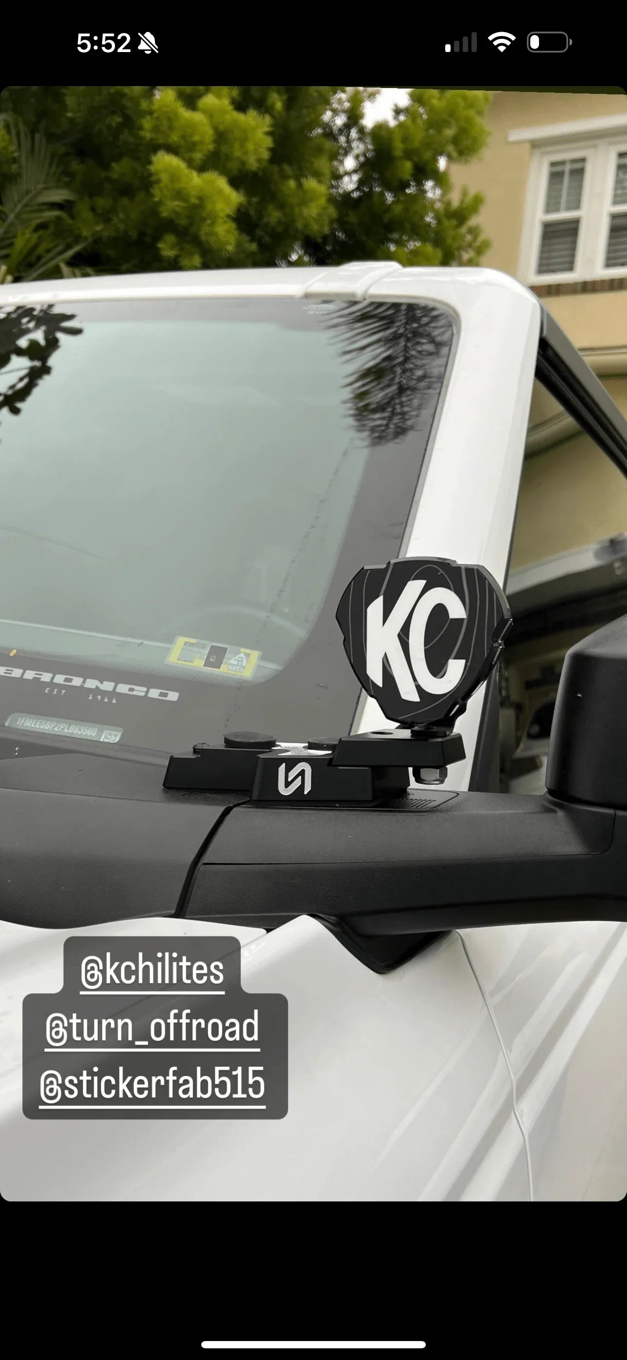 KC HiLITES Flex Era 3 Cover Topo Overlays - Universal StickerFab