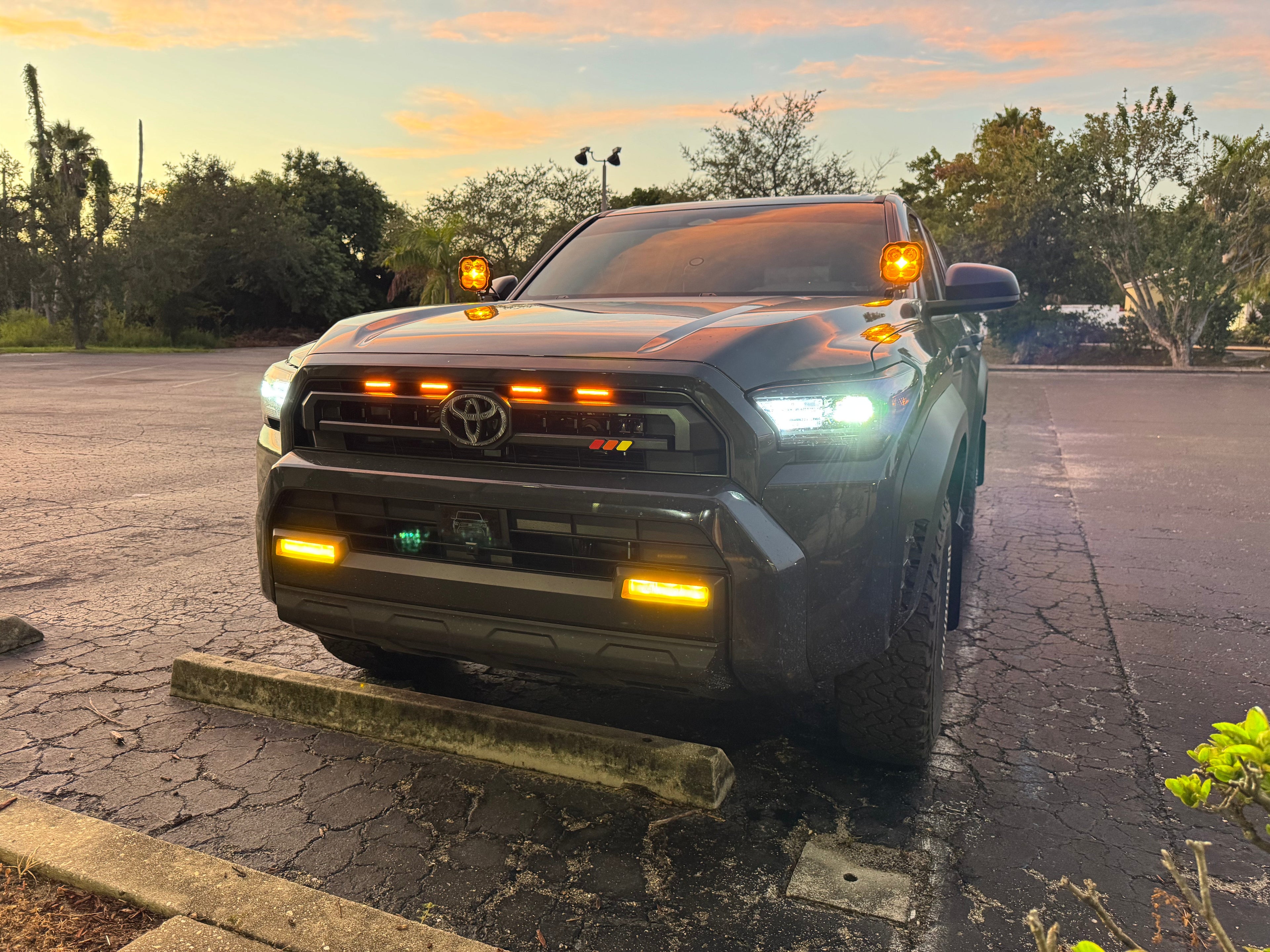 Fog Light Overlays - 2024+ Tacoma StickerFab
