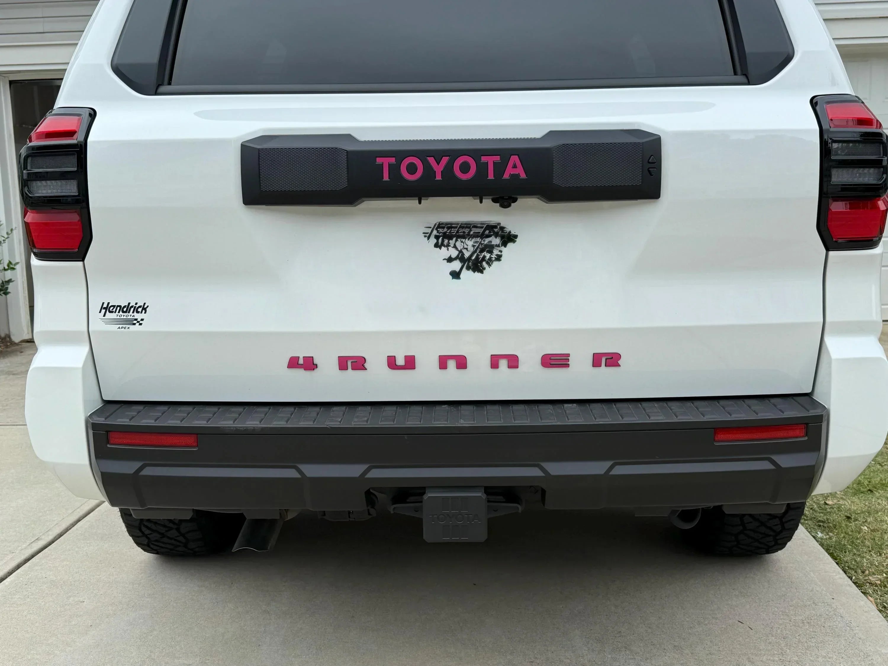 TOYOTA Rear Hatch Liftgate Emblem Inlays - 2025+ 4Runner StickerFab