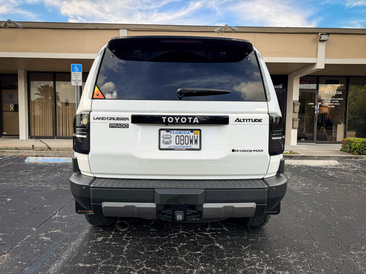 Acrylic Hitch Fade Fix Plate - 2024+ Land Cruiser StickerFab