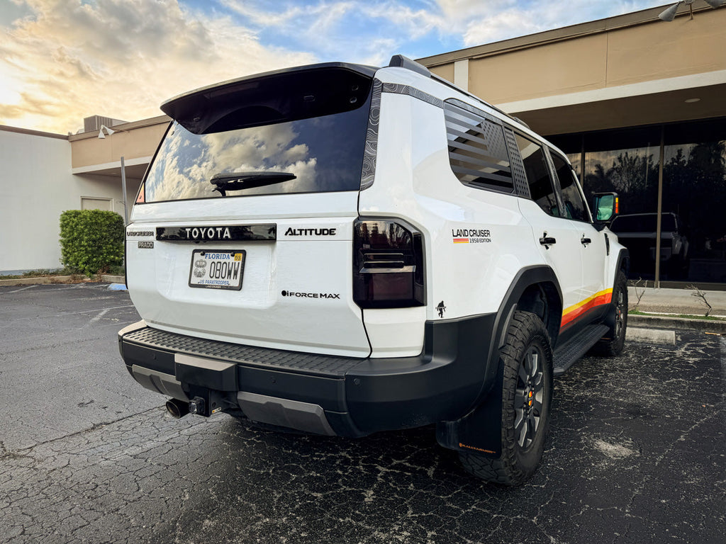 Acrylic Hitch Fade Fix Plate - 2024+ Land Cruiser StickerFab
