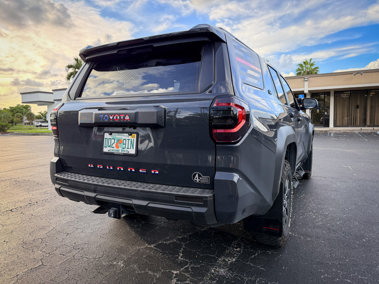 Acrylic Hitch Fade Fix Plate - 2025+ 4Runner StickerFab