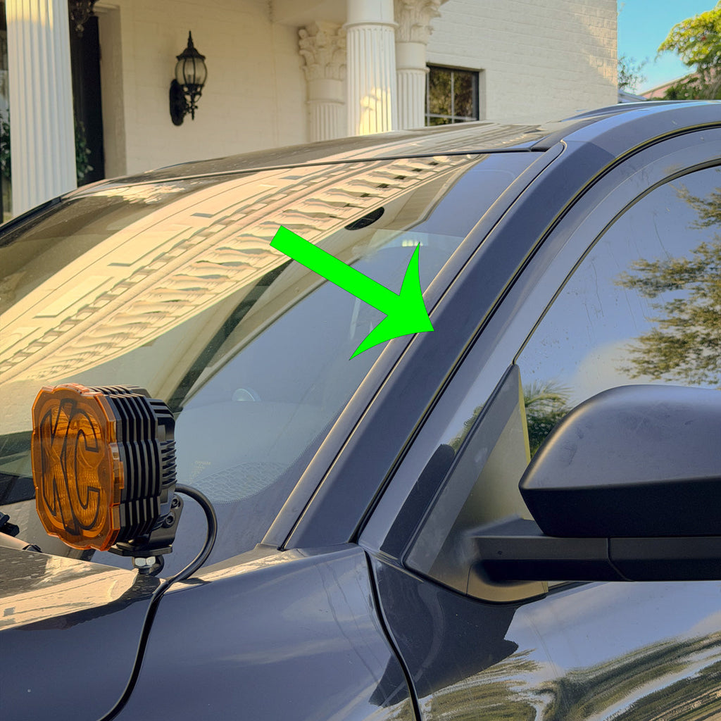 Matte Window Frame Black Out Kit - 2025+ 4Runner StickerFab
