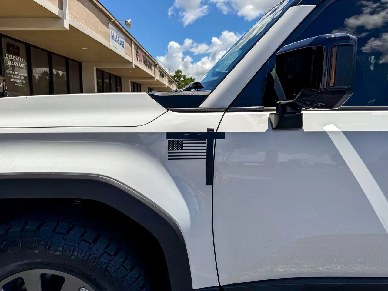 American Flag Fender Decals - 2024+ Land Cruiser StickerFab
