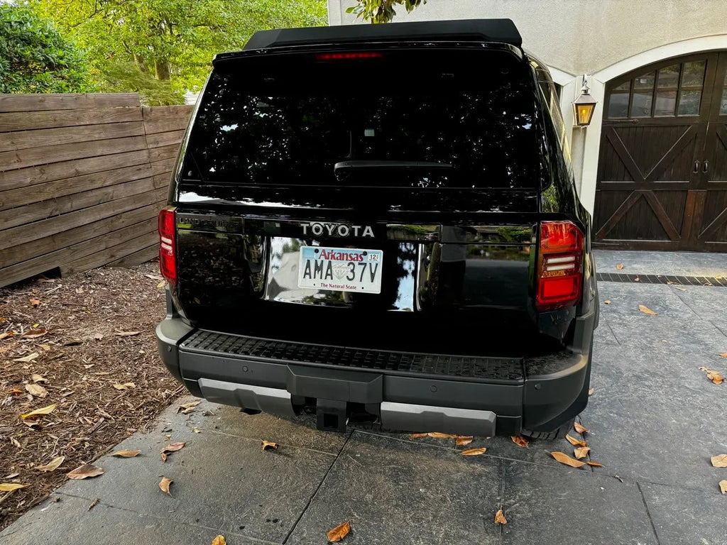 "TOYOTA" Rear Tailgate Emblem Overlays - 2024+ Land Cruiser StickerFab