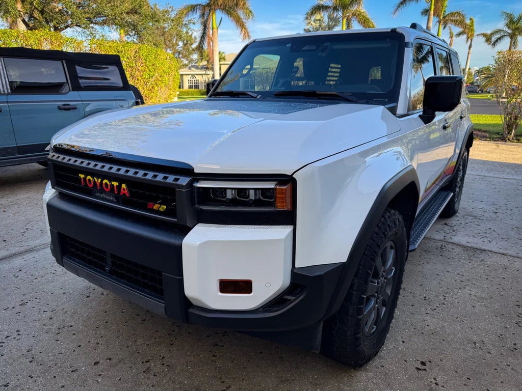 Upper Bumper Topographic Overlays - 2024+ Land Cruiser StickerFab