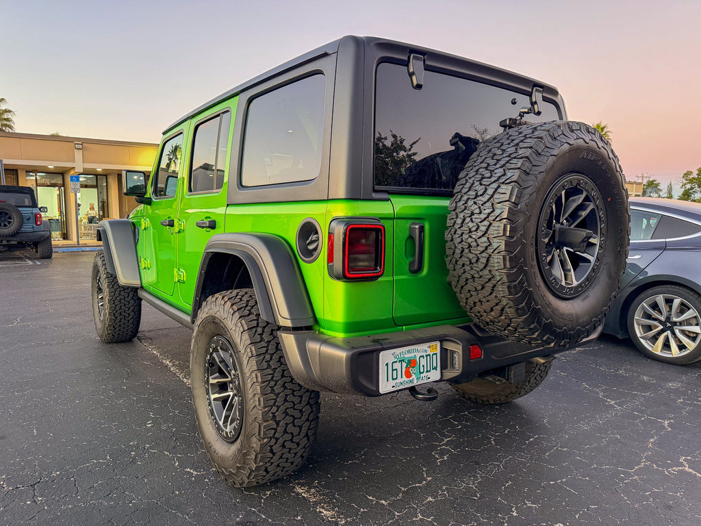 Halogen Tail Light Overlays - 2018+ Wrangler JL StickerFab