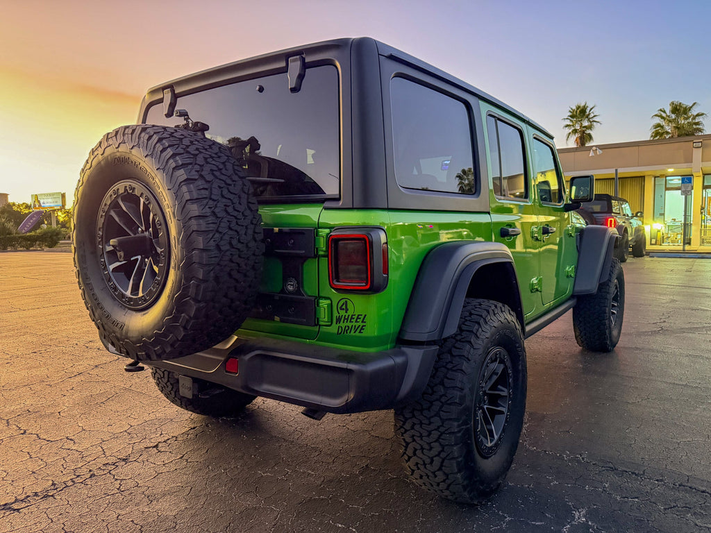 Halogen Tail Light Overlays - 2018+ Wrangler JL StickerFab