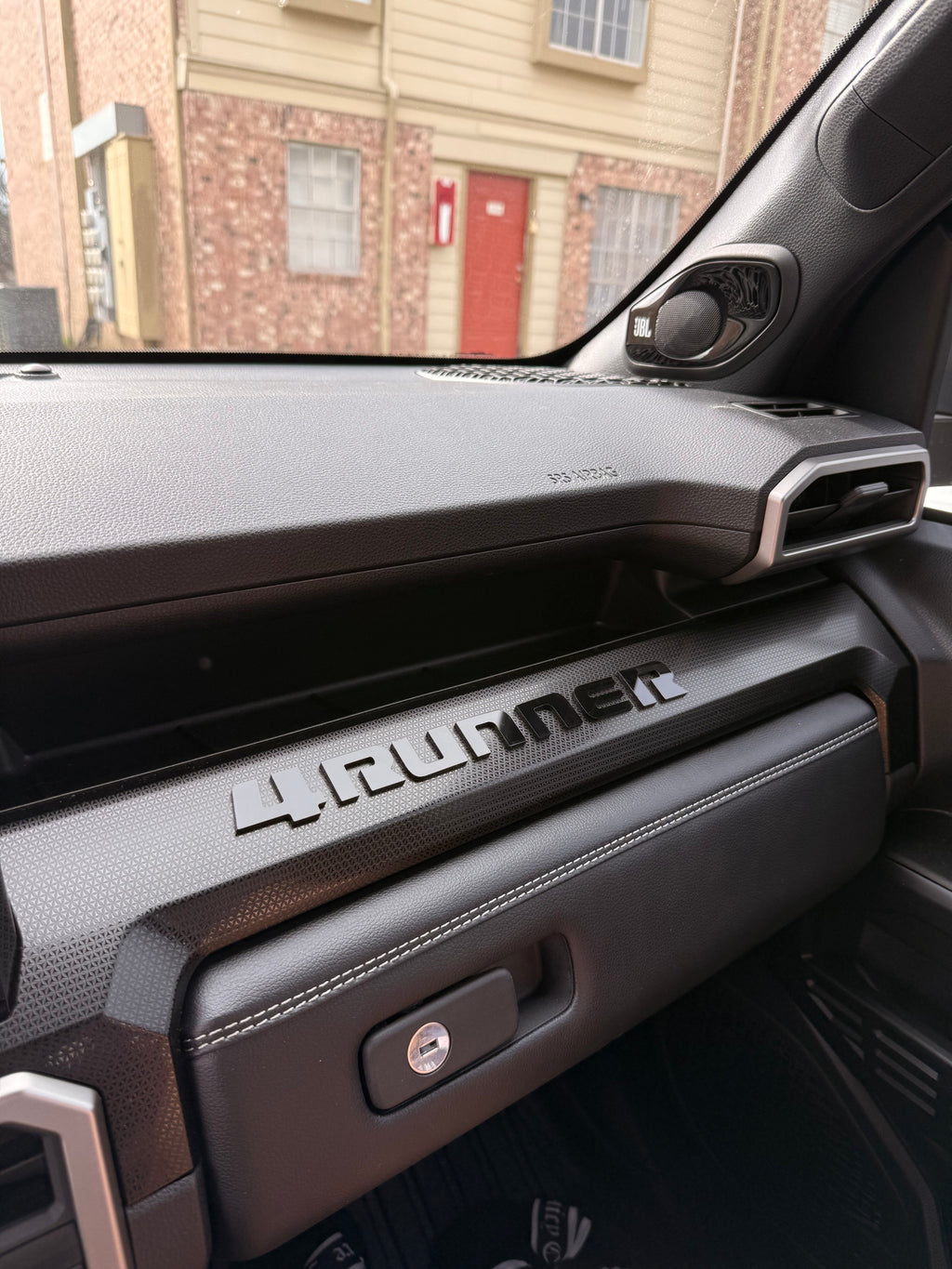 "4RUNNER" Dash Letters with Template - 2025+ 4Runner StickerFab