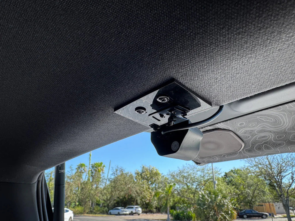Custom Mounting Plate for Car DVR Rear Camera (Wolfbox, FitcamX, etc) - 2024+ Land Cruiser / GX 550 StickerFab