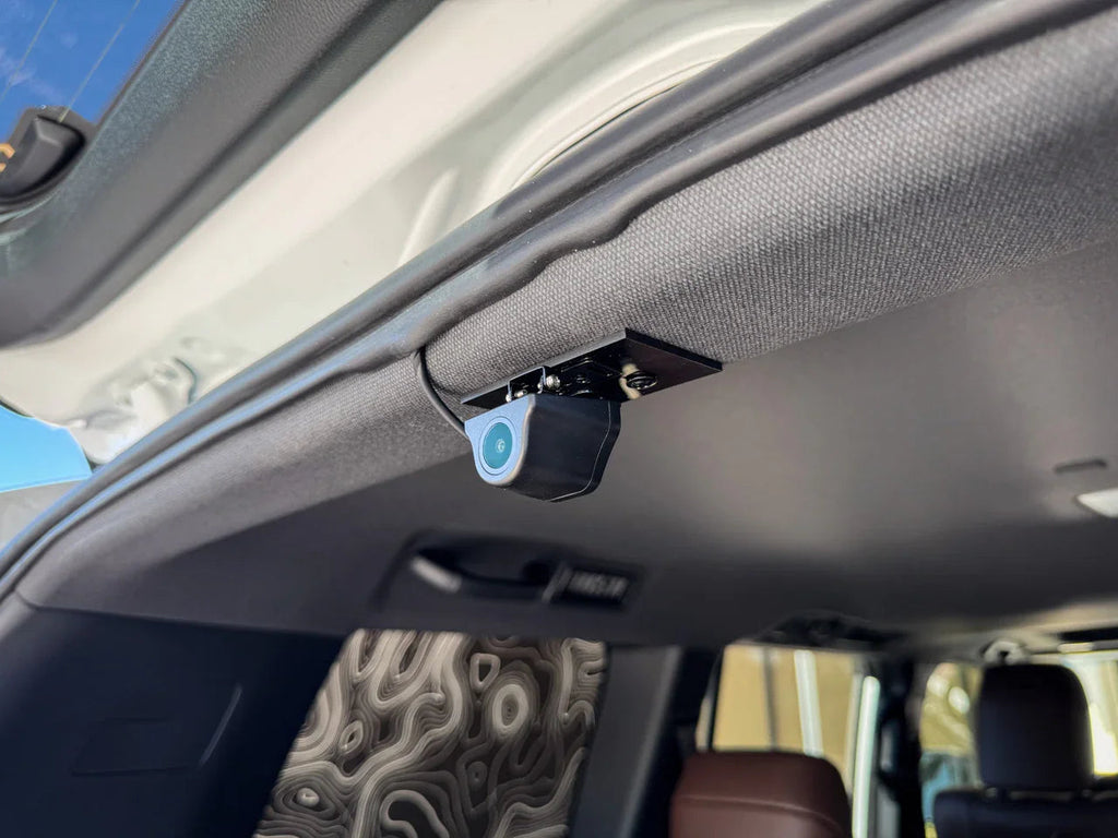Custom Mounting Plate for Car DVR Rear Camera (Wolfbox, FitcamX, etc) - 2024+ Land Cruiser / GX 550 StickerFab