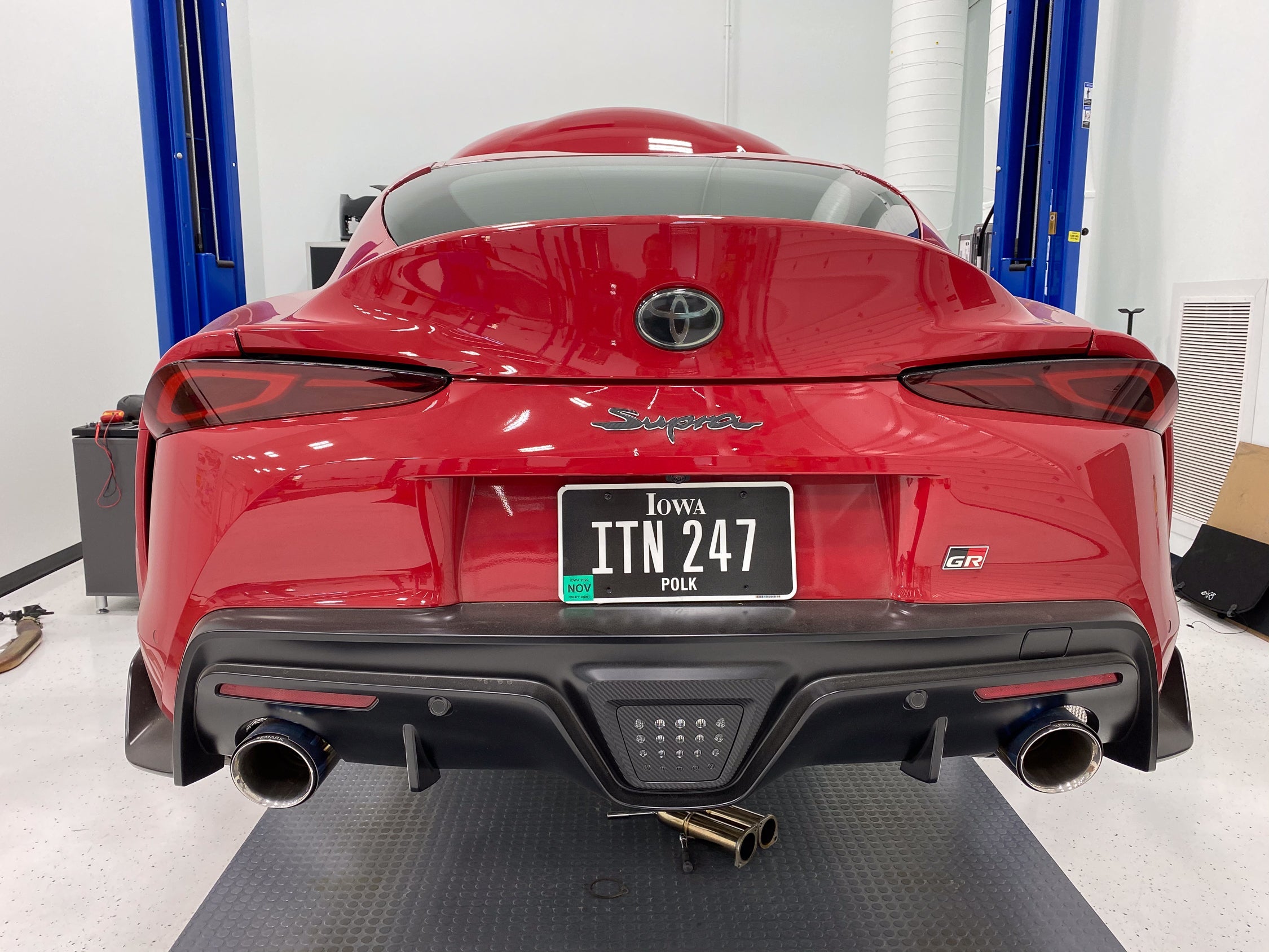 Carbon Fiber Reverse Lamp Overlay - 2020+ Supra StickerFab
