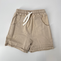 VINTAGE WASH SHORTS - KHAKI LITTLE RAD THINGS