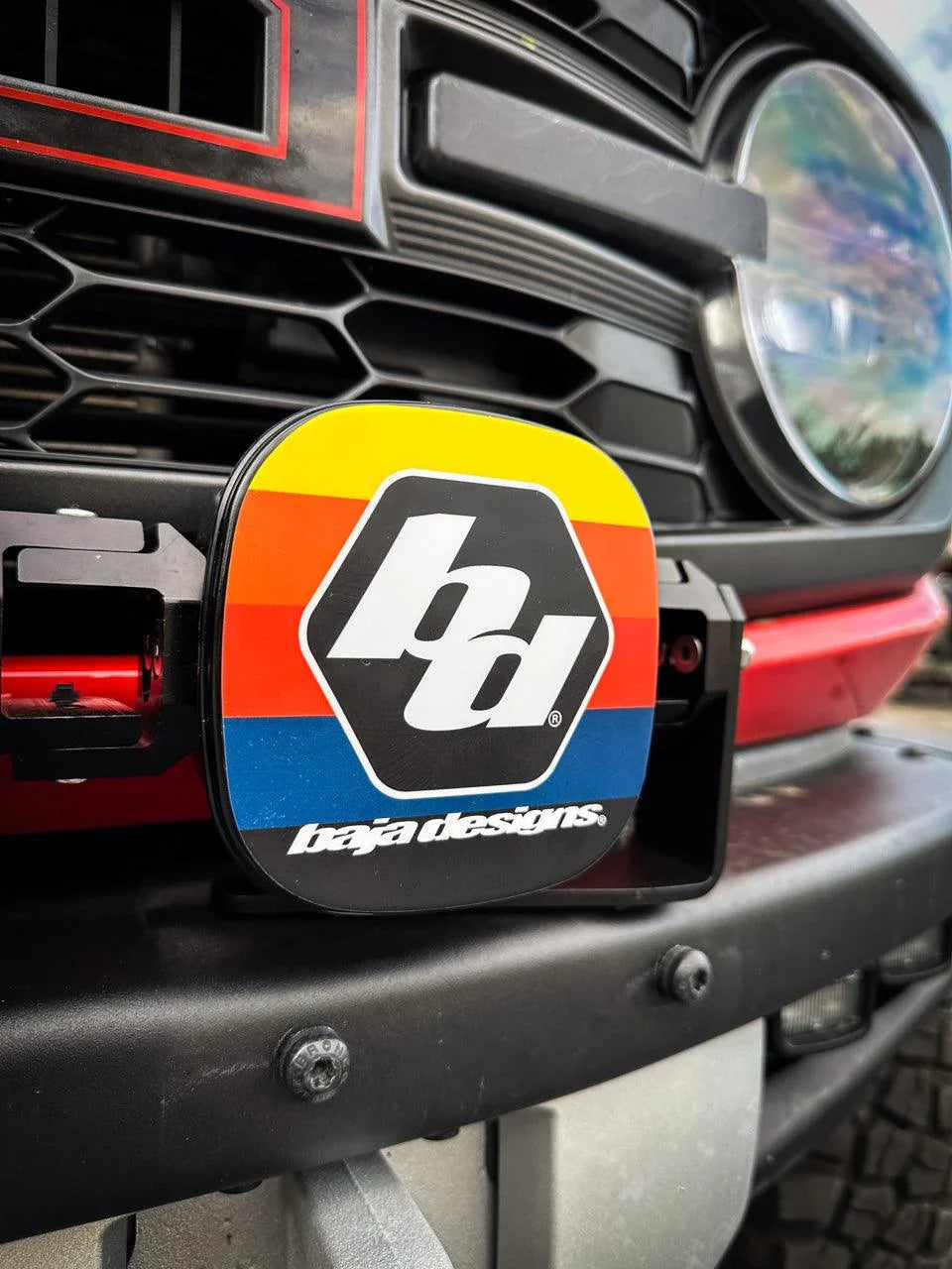Baja Designs XL Light Cover Overlays  - Universal StickerFab