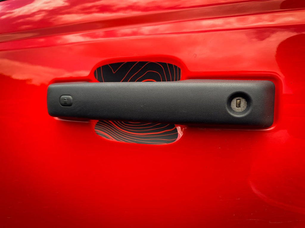 Topo EZ Install Door Cup Protectors - 2021+ Bronco StickerFab