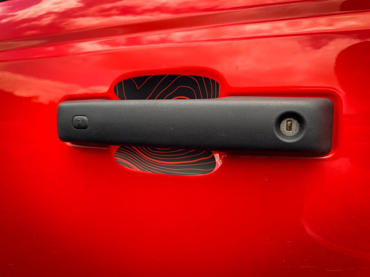 Topo EZ Install Door Cup Protectors - 2021+ Bronco StickerFab