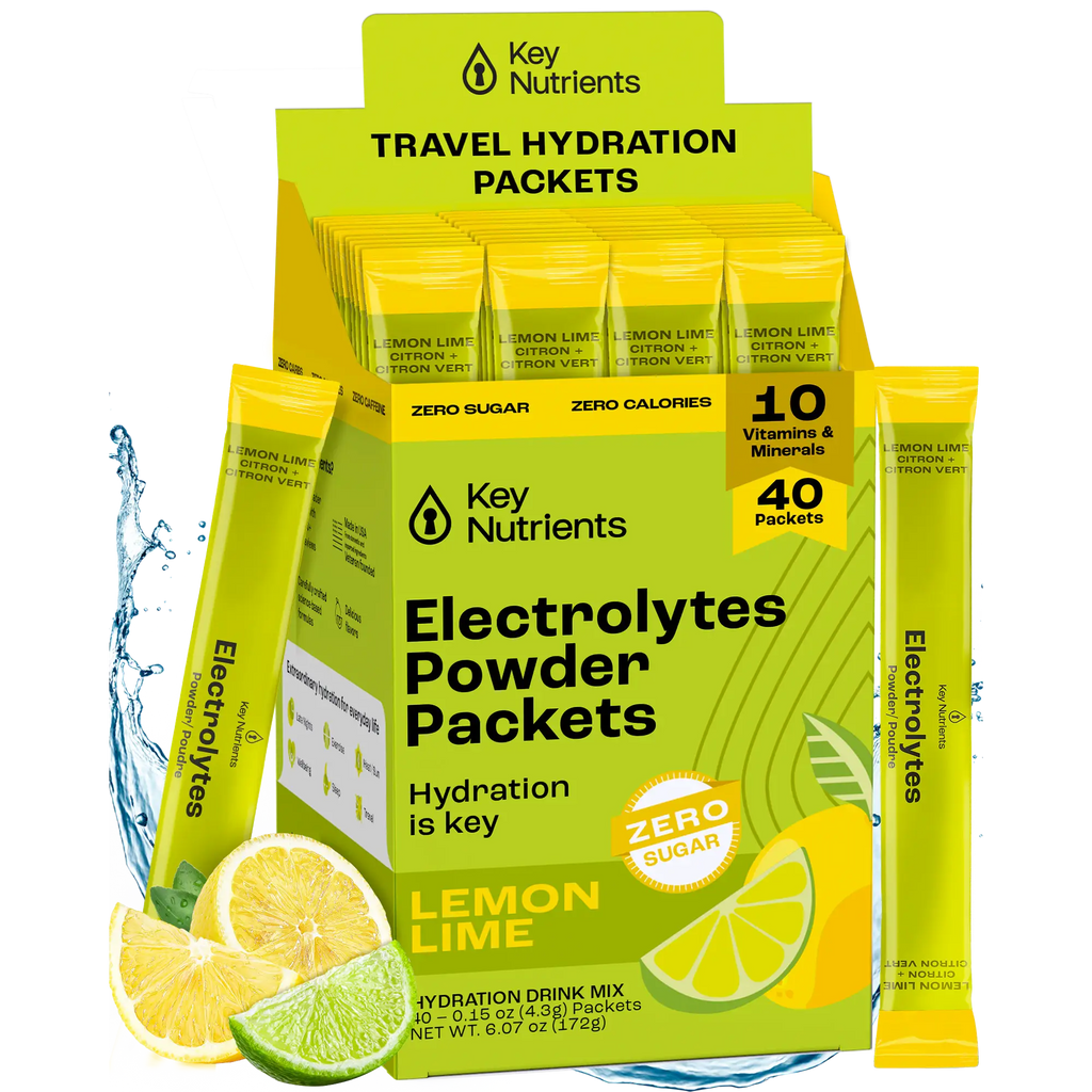 Electrolyte Recovery Plus Powder (Sugar-Free) Key Nutrients