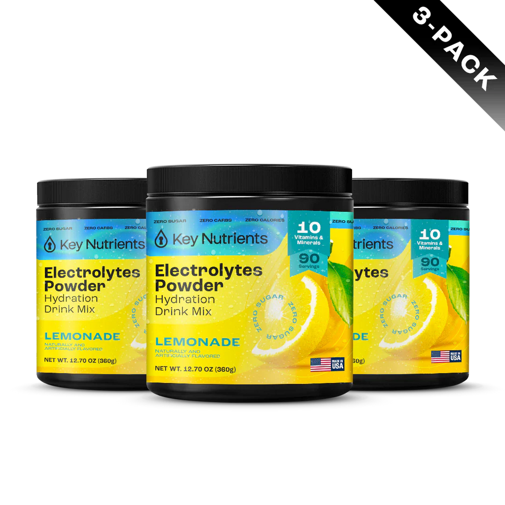 Electrolyte Recovery Plus Powder (Sugar-Free) Key Nutrients