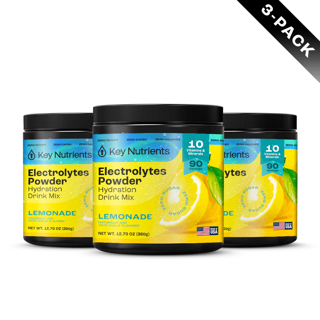 Electrolyte Recovery Plus Powder (Sugar-Free) Key Nutrients
