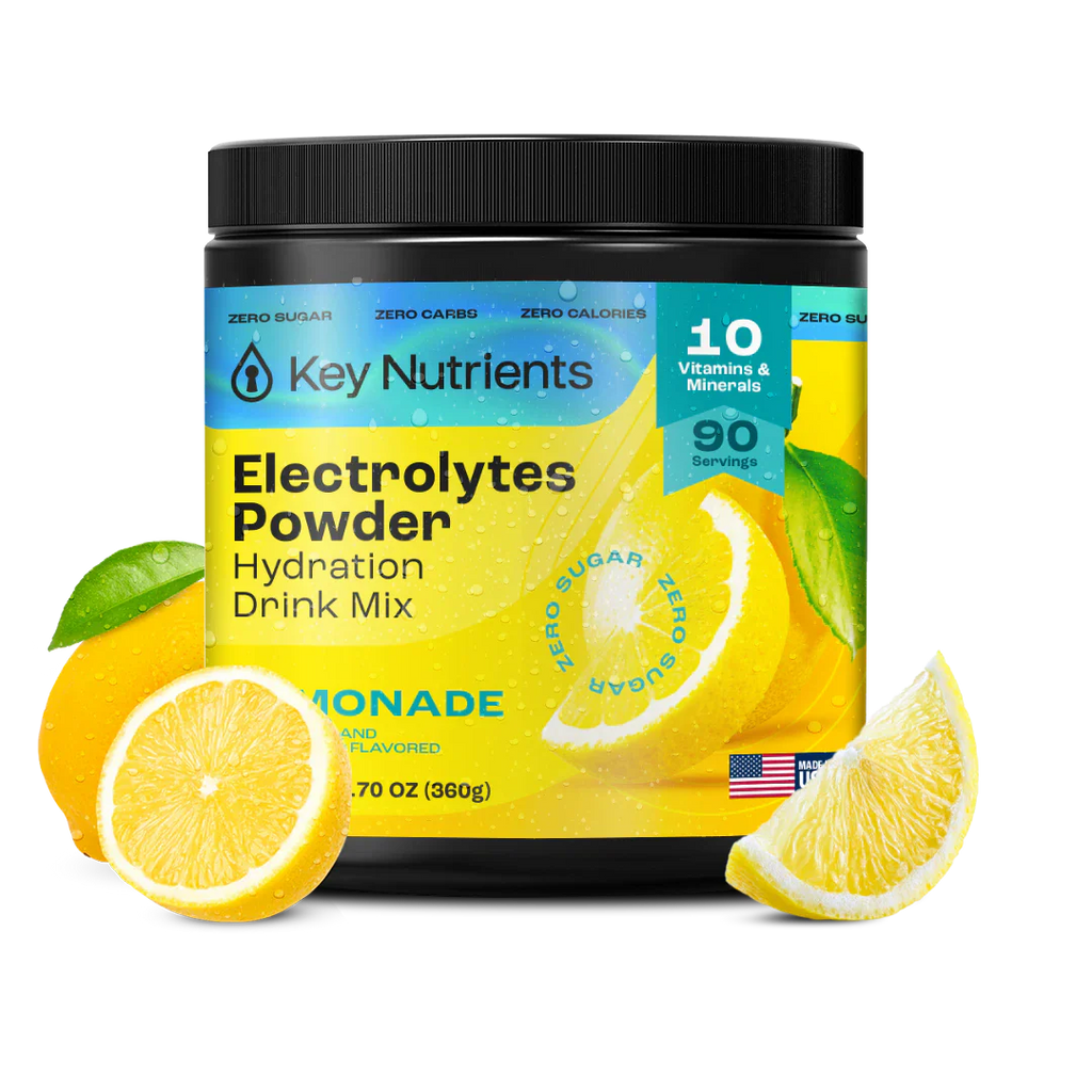 Electrolyte Recovery Plus Powder (Sugar-Free) Key Nutrients