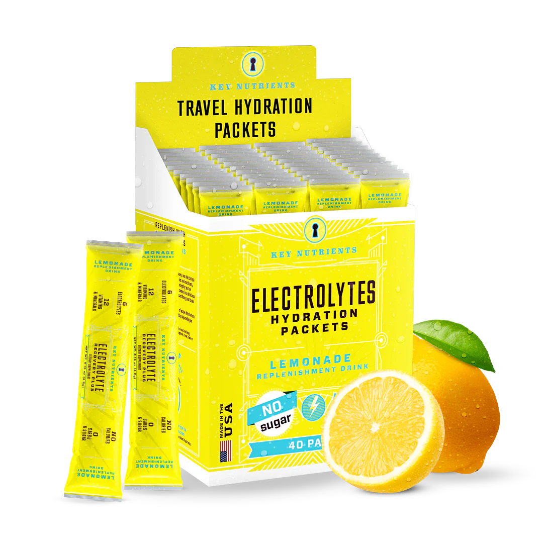 Electrolyte Recovery Plus Powder (Sugar-Free) Key Nutrients