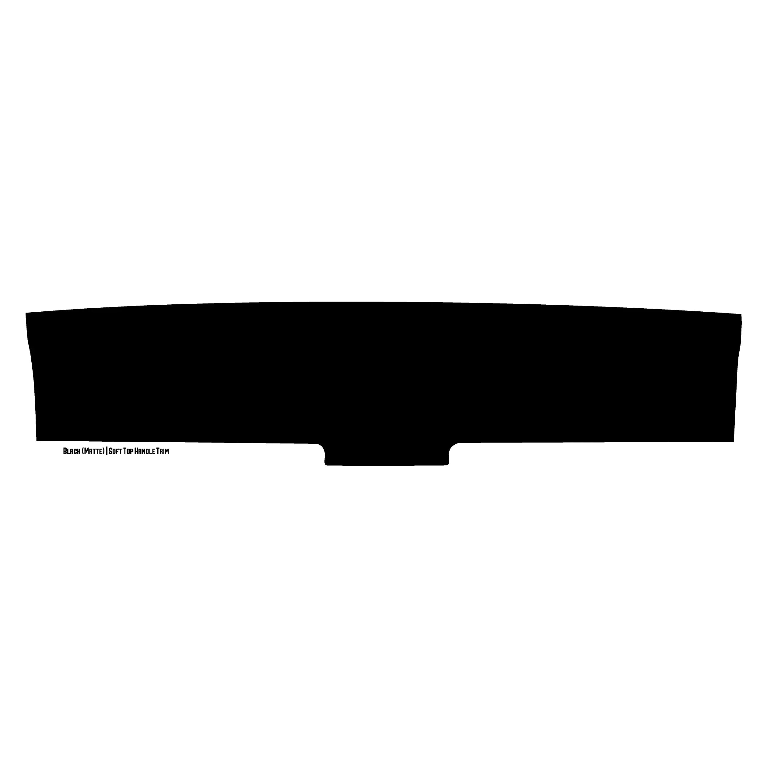 Topo Soft Top Bronco Panel Overlay - 2021+ Bronco Factory Soft Top StickerFab