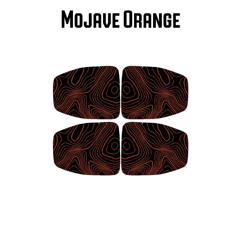 Topographic Map Premium Print Vinyl Rolls (3' or 6') - Matte Finish StickerFab