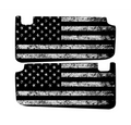 Freedom Series Sun Visor Overlays (Printed Series) - 2021+ Bronco StickerFab