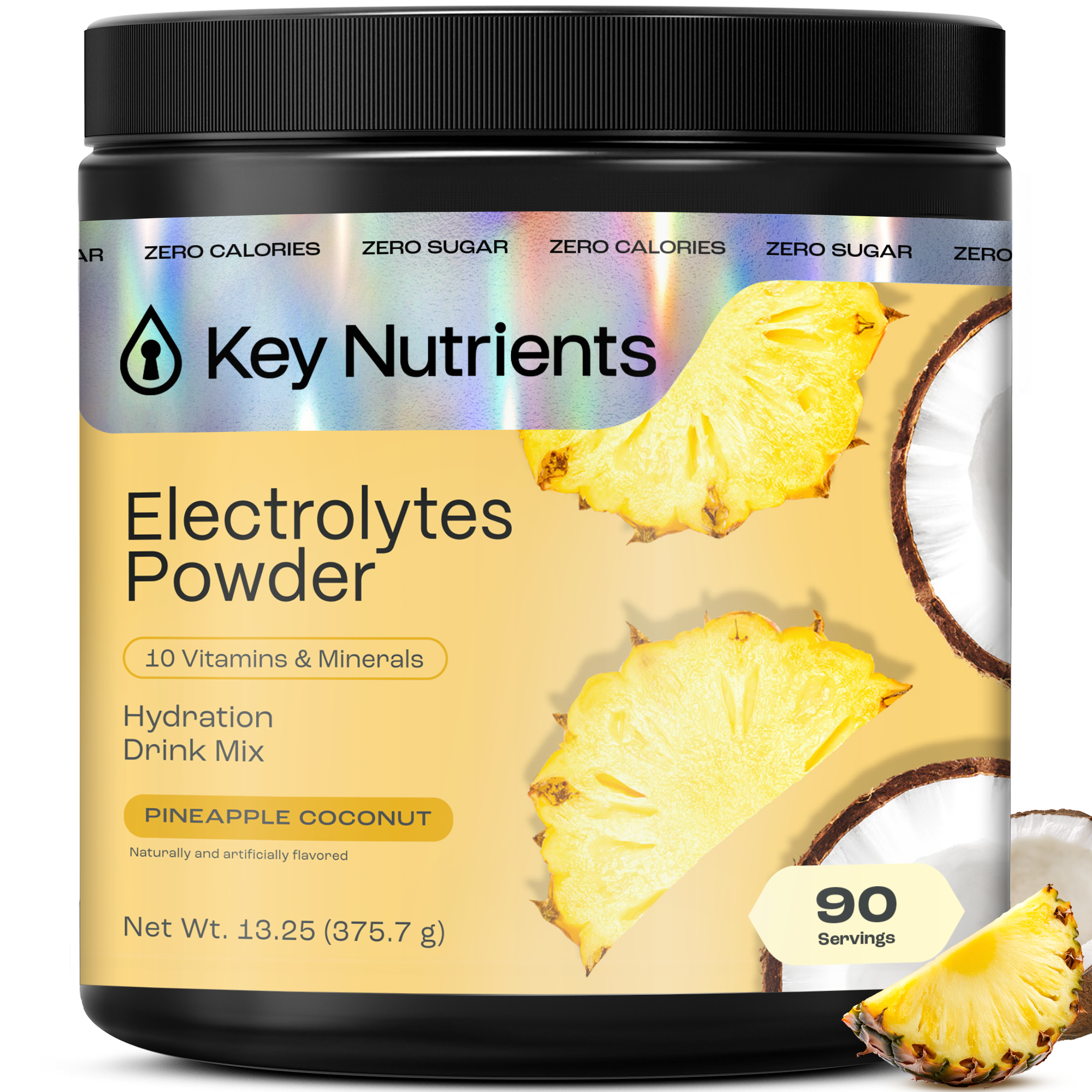 Electrolyte Recovery Plus Powder (Sugar-Free) Key Nutrients