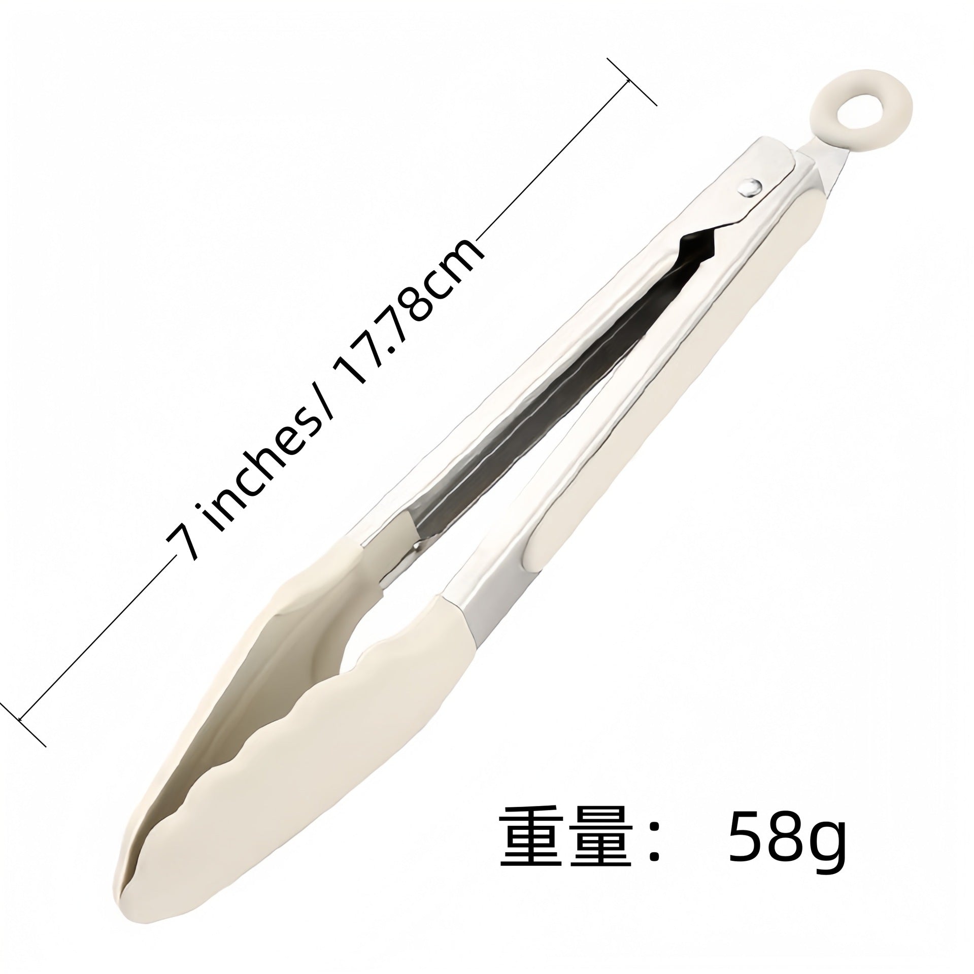 Cross Border Black Silicone Clip Food Clip Commercial High Temperature Resistant Food Grade Kitchen Steak Barbecue Grill Tool Whatever the Treasure