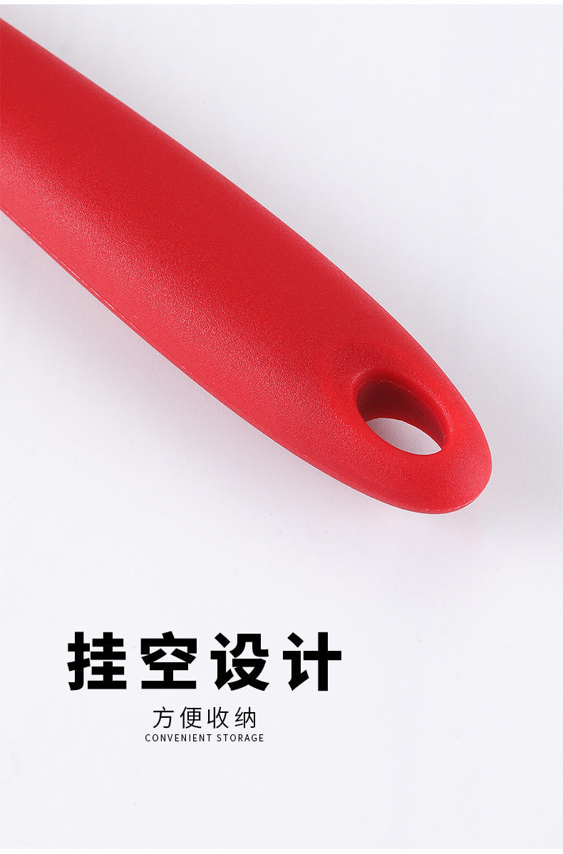 Cross-Border Kitchen Silicone Spatula Brush Egg Beater Silicone Kitchen Utensils 5-Piece Set Cooking Set Baking Tools Whatever the Treasure