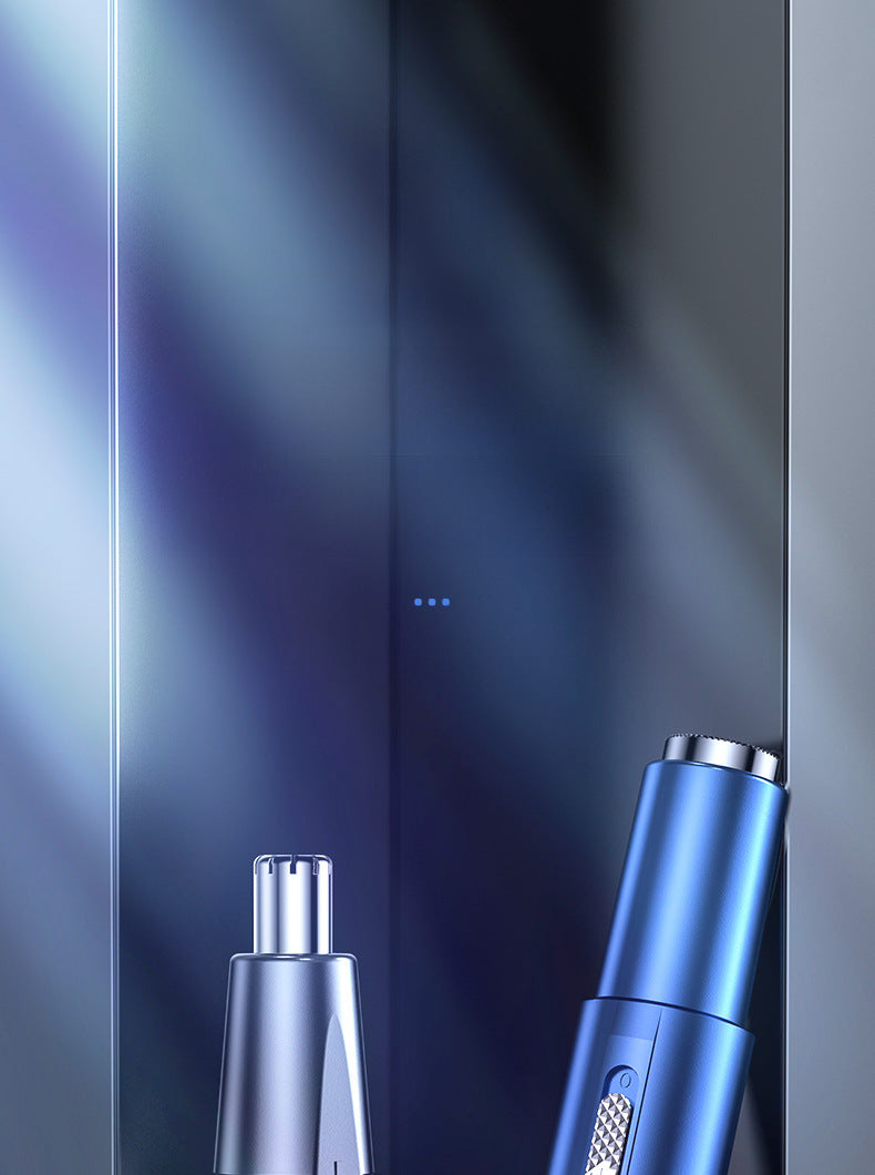 Manufacturer's New Electric Nose Hair Trimmer for Men and Women, Wholesale Two-In-One Portable Hair Removal Device Whatever the Treasure