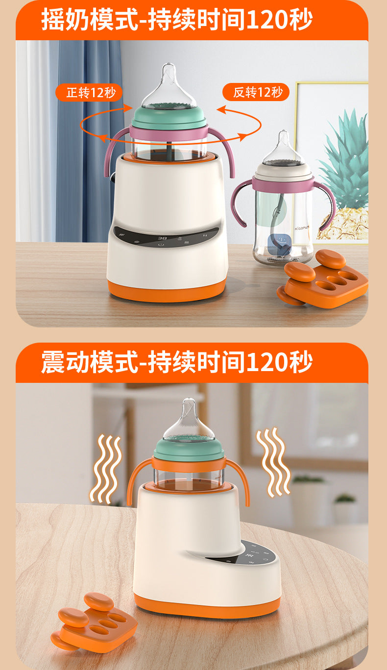 Baby Electric Milk Shaker, Milk Warmer, Two-In-One Milk Mixer, Baby Milk Making Machine, Household Fully Automatic Milk Shaker Whatever the Treasure