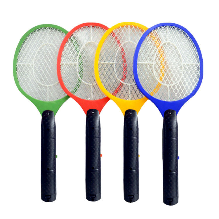 Factory Cross-border Explosion Battery Fly Spatter Household Electric Mosquito Spatter Lightweight Small Outdoor Mosquito Repellent Electric Shock Mosquito Spatter Whatever the Treasure