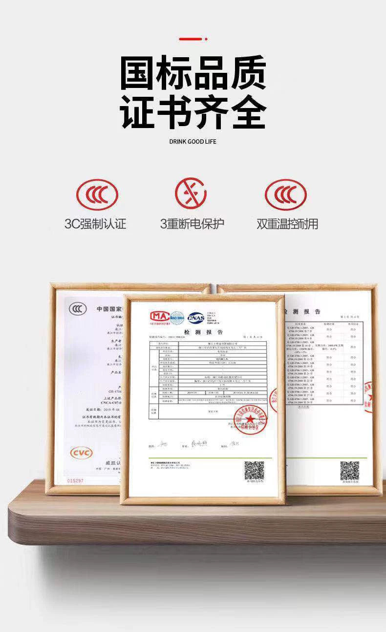Zhengwanda Electric Kettle for Home Use, Food-Grade Stainless Steel Kettle with Integrated Insulation and Intelligent Constant Temperature Control Whatever the Treasure